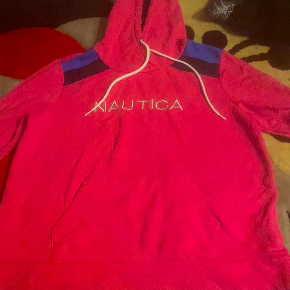 Pink nautica hoodie